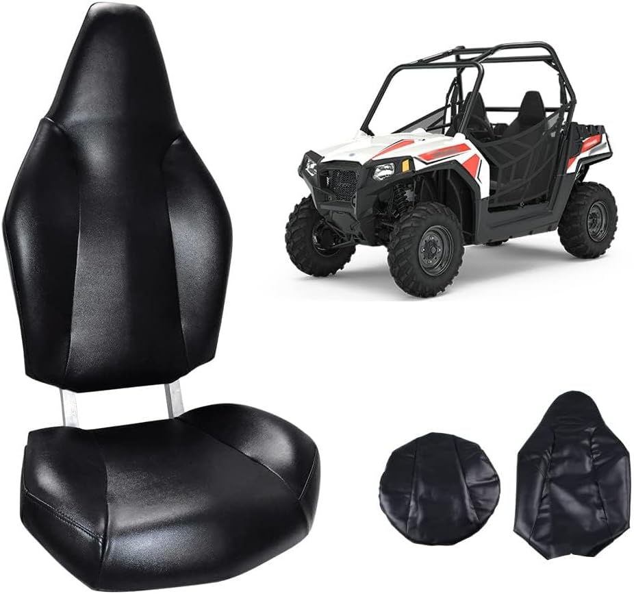 PIT66 Vinyl Seat Covers Set Fit Polaris RZR 570 800 900 & ACE 2012-2018 |...
