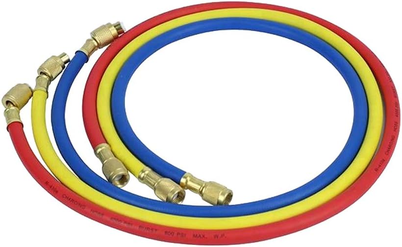 Beduan AC Charging Hose 1/4" SAE Flare Thread HVAC Air Condition Refrige...