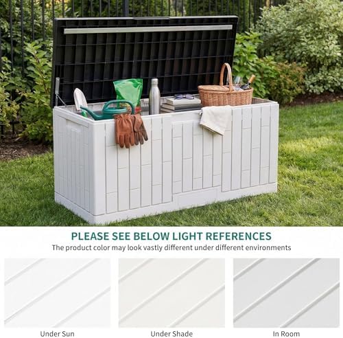 YITAHOME 120 Gallon Outdoor Storage Deck Box