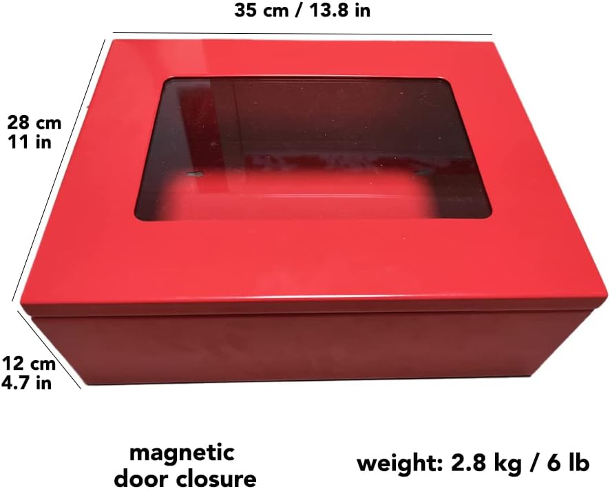 Cabinet for Fire Escape Ladder 2-Story Small | Box for Fire Rescue Stuff | Co...