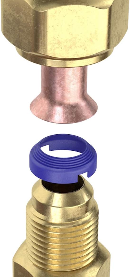 3/4" - 10 Pack - FS12-10PK Leak Free SAE Flare Connections - Refrigerati...