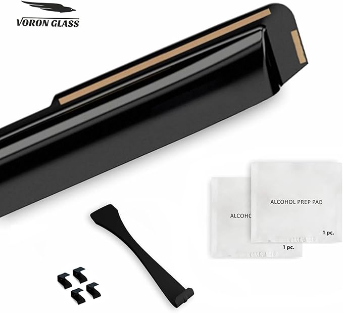 Voron Glass in-Channel Extra Durable Rain Guards (4 Pieces)