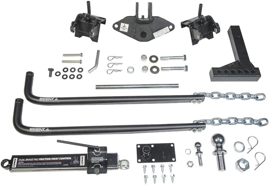 Husky Liners Husky 31986 Round Bar Weight Distribution Hitch Package - 600 lb...