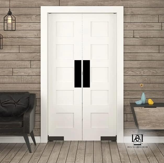 | Door Push Plate - 3M Adhesive Mount - Multiple Sizes & Finishes (Shiny ...