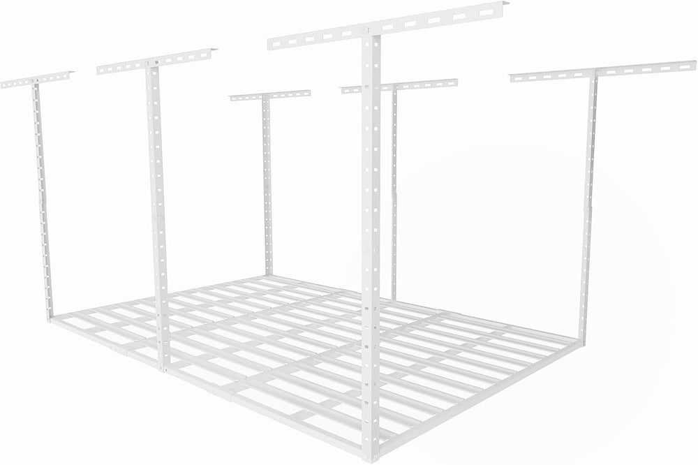 SunsGrove 4x6 Overhead Garage Storage Rack Organization, Adjustable Ceiling M...