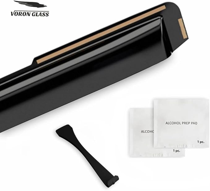 Voron Glass in-Channel Extra Durable Rain Guards (4 Pieces)