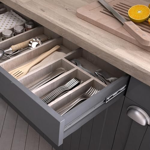 VEVOR Soft Close Drawer Slides 10 Pairs 14 Inch, Heavy Duty Full Extension Si...