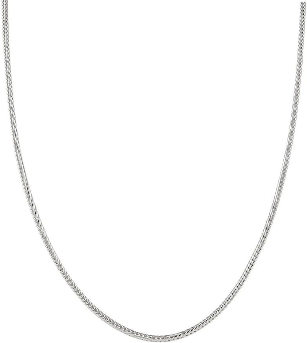 LeCalla 925 Sterling Silver Italian Jewelry Adjustable Chain Necklace, Slidin...