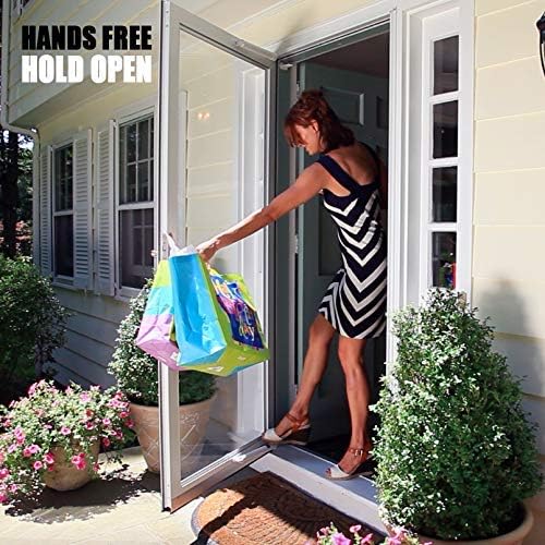 Touch 'n Hold Smooth Dual Door Closer System (Almond) โ Heavy-Duty - Touc...