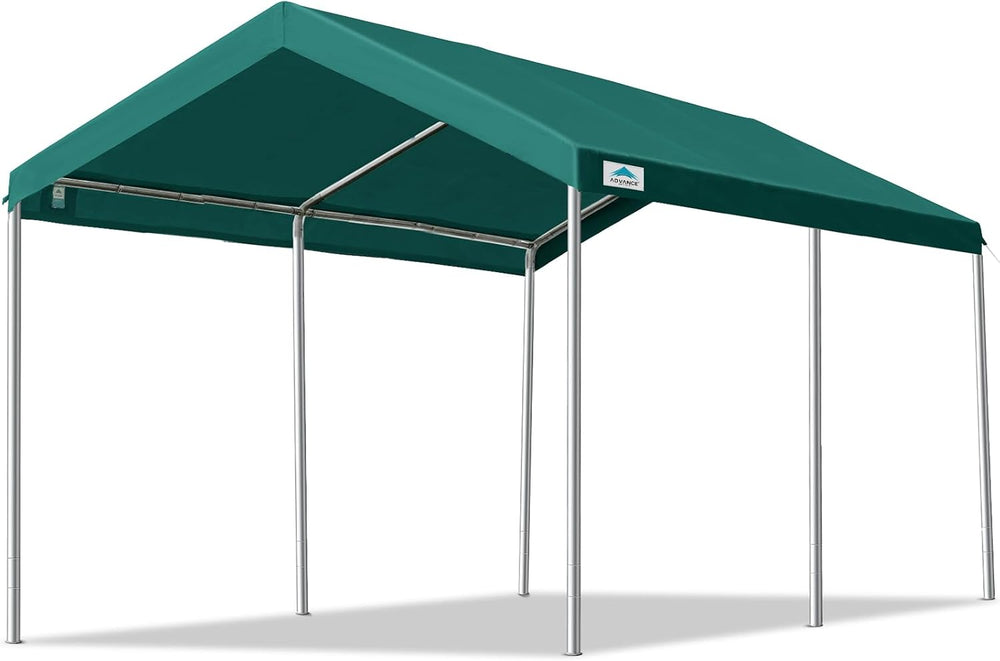 ADVANCE OUTDOOR Adjustable 10x15 ft Heavy Duty Carport Car Canopy Garage Boat...