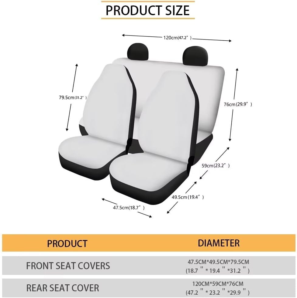 Car Seat Cover for Cars SUV Sedans Pink Camo Oak Hunting Print Automotive Sea...