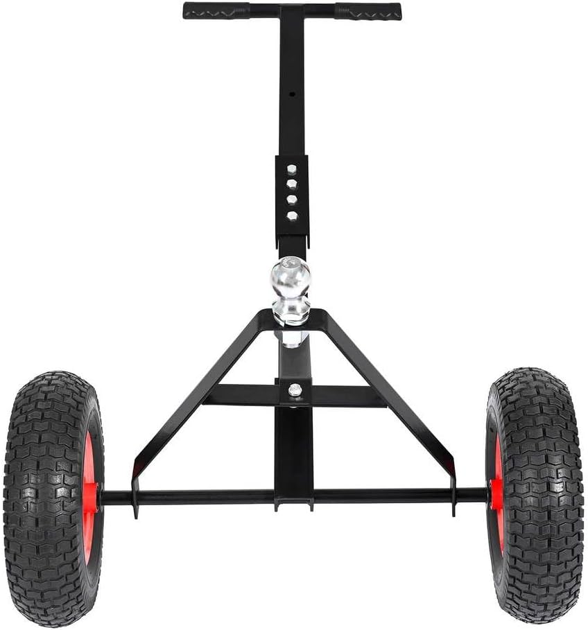 Trailer Dolly with 2" Hitch Ball โ 600 LBS Capacity Heavy Duty Steel Tra...
