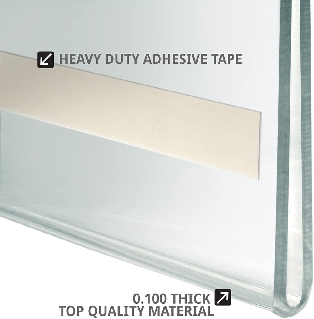 Azar Displays 122030 8.5-Inch W by 5.5-Inch H Wall Mount Acrylic Frame Pack o...