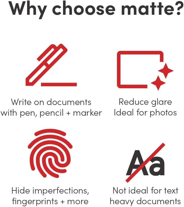 3 Mil Laminating Pouches with Rounded Corners | Letter Size | 9 in. x 11-1/2 ...
