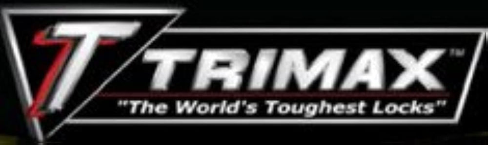 Trimax Premium Universal Die Cast Unattended Trailer Lock, Huge 9/16" Di...