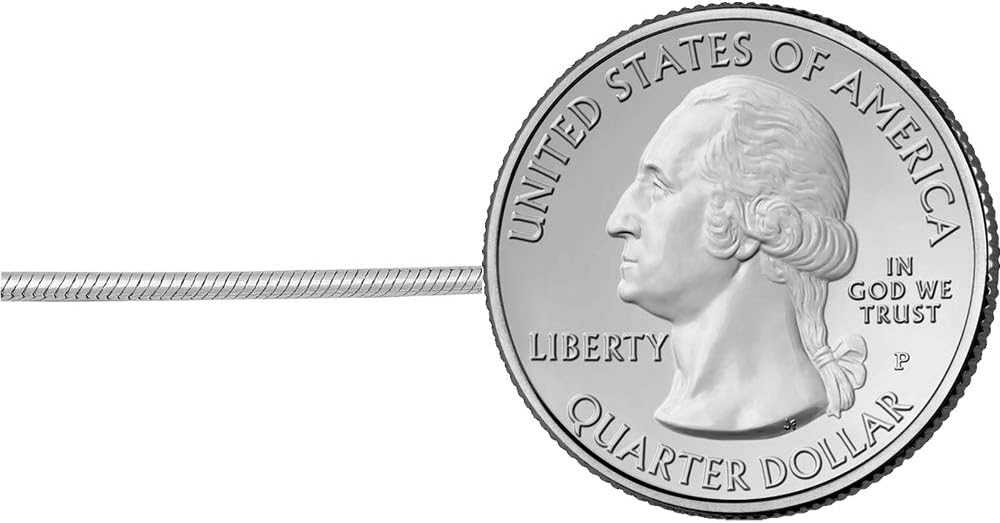 Savlano 925 Sterling Silver Italian 1.5mm Solid Snake Adjustable Bolo 14-24 I...