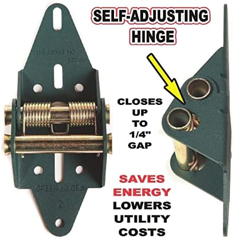 Garage Door Hinge - Energy Saving, 4 Panel Doors 12' Wide & Over, MFG...