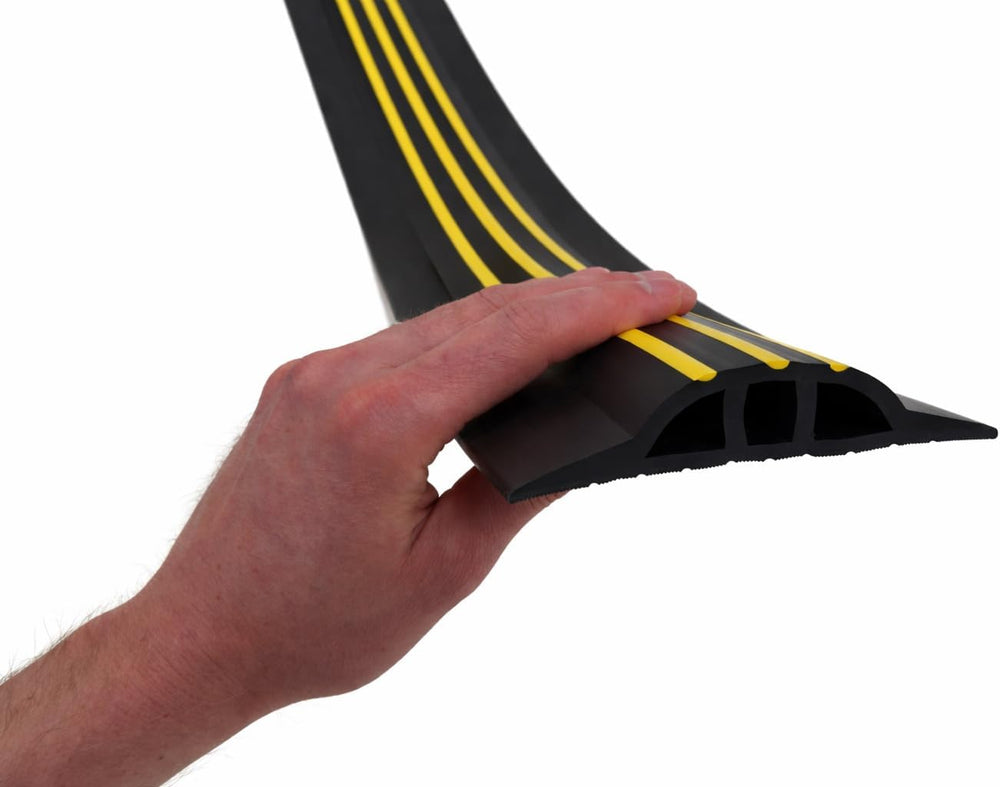 1” High Garage Door Threshold Seal Kit 20'3" Length | Flexible PVC |...