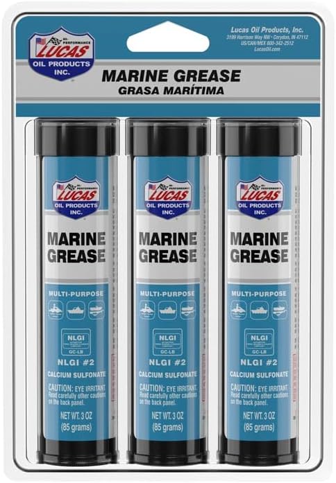 Lucas Oil 10682 Marine Grease 3 oz Combo Pack - 10 PK