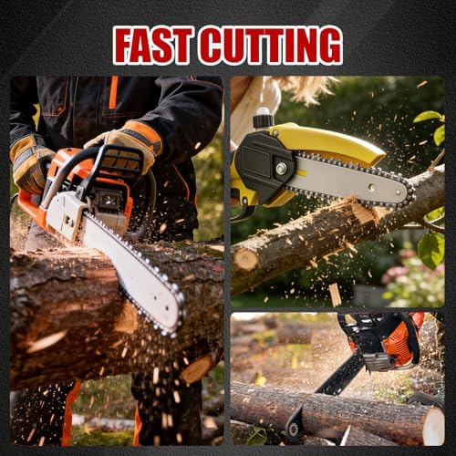 5 Pack 24 Inch Chainsaw Chain 3/8" Pitch .050" Gauge 84 Drive Links...