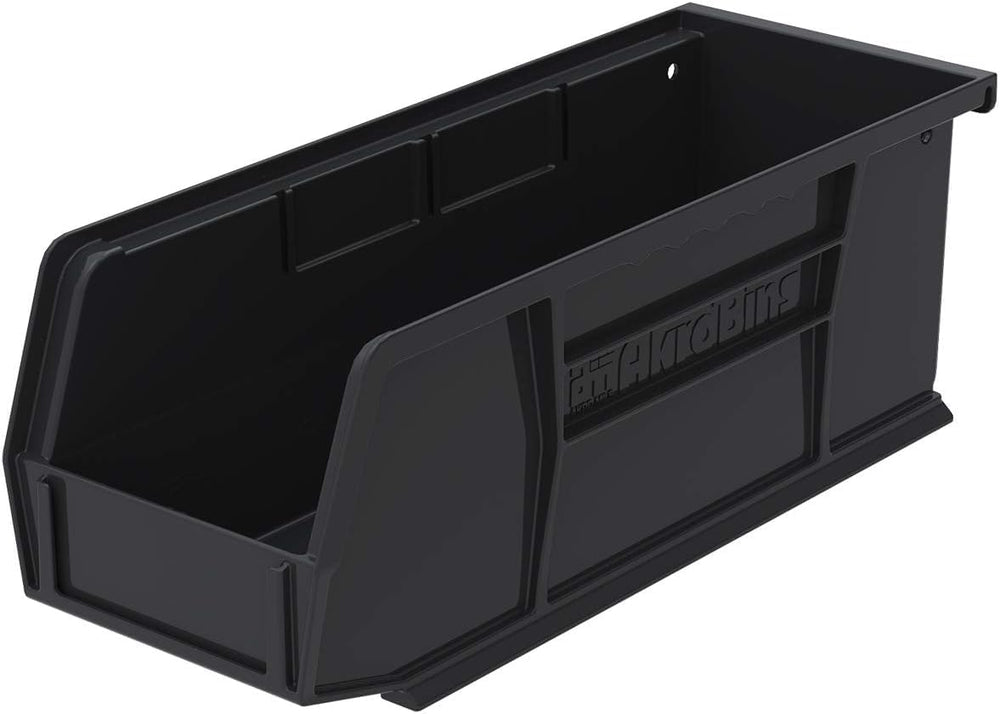 Akro-Mils 30224 AkroBins Plastic Storage Bins, 11"x 4"x 4", Bl...
