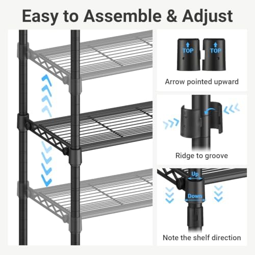 VIPEK X3S Expandable Closet System, Heavy Duty Freestanding Closet Organizer ...