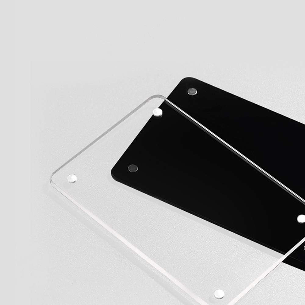 5 Pack Acrylic Label Holder (Black 150*100mm/5.9*3.94 inches)
