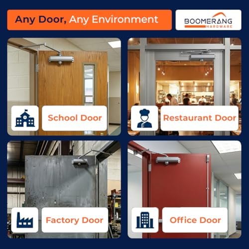 Boomerang D4016 Medium/Heavy-Duty Designer Auto Commercial Door Closer