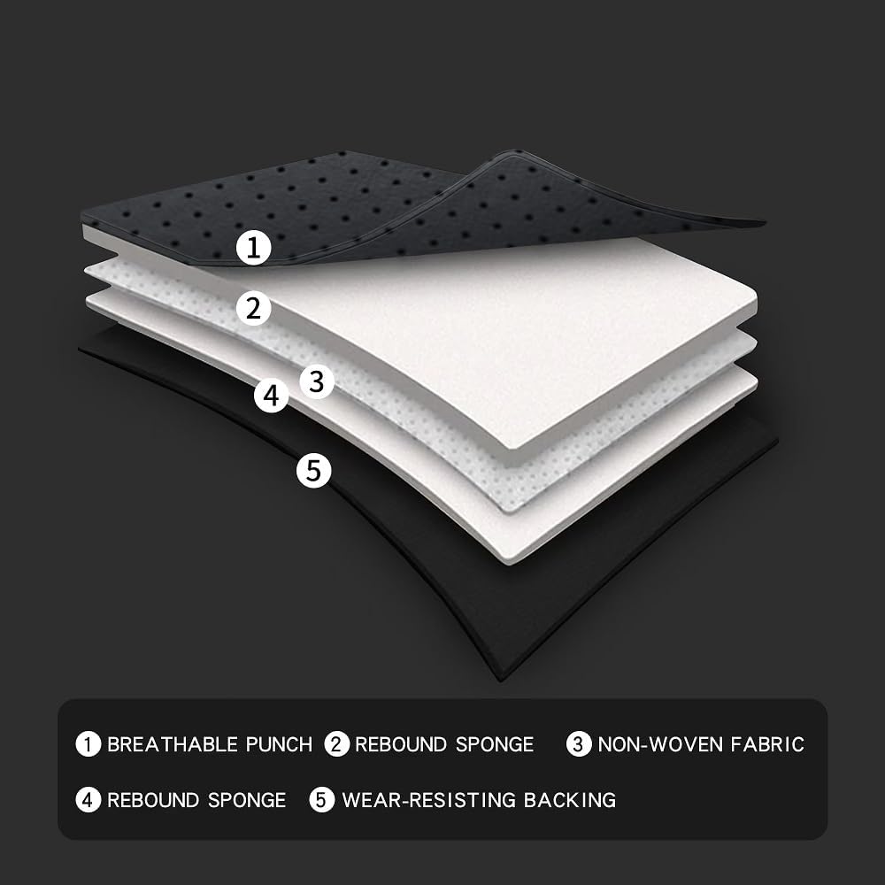 Leather Car Seat Covers,Full Coverage Seat Covers Full Set,Universal Automoti...