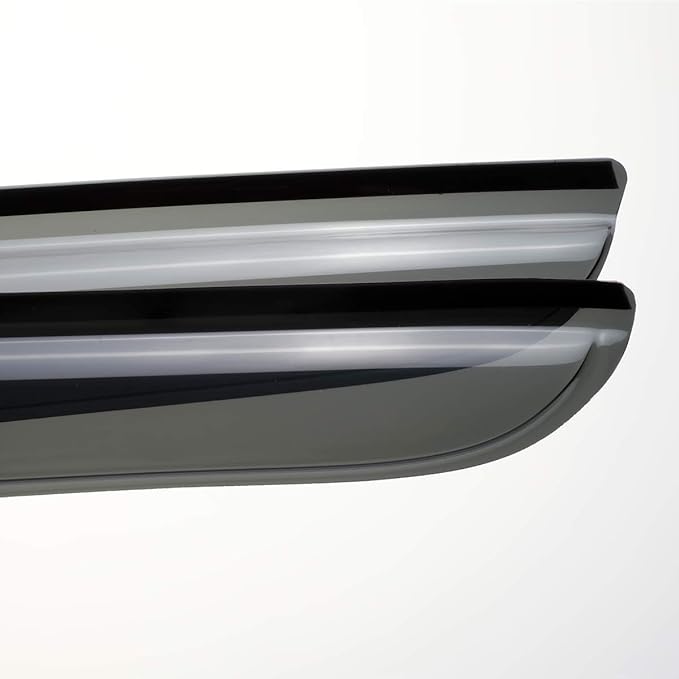 4pcs Original Shatterproof Rainproof Side Window Wind Deflectors Tape on Sun