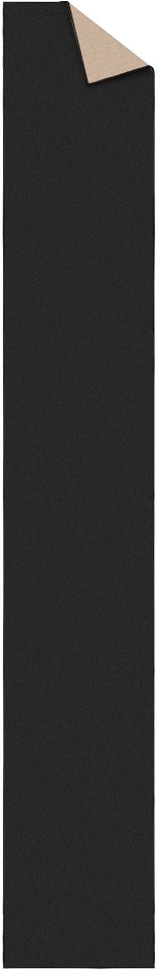 Ottomanson Hallway Runner Rug 1'10" x 12' Non Slip Solid Area Ru...