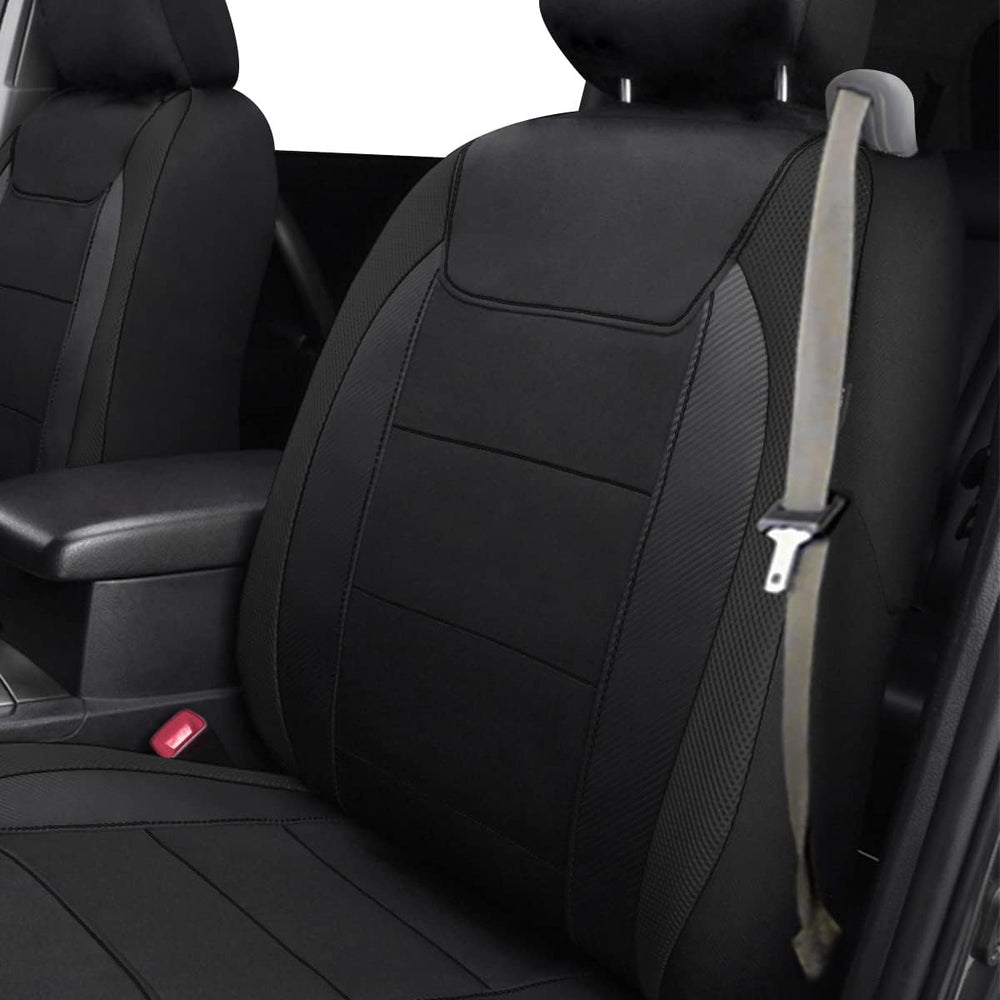 Flying Banner car seat Covers Quality Carbon Fiber Air Mesh Fabric Sport Low ...