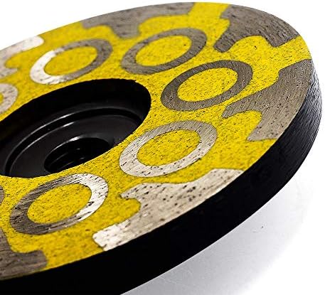 YIJING 4" Diamond Cup Wheel Resin Diamond Grinding Wheel Medium Grit wit...