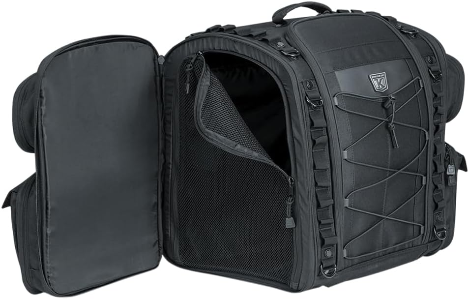 Kuryakyn 5284 Momentum Road Warrior Motorcycle Travel Luggage: Weather Resist...