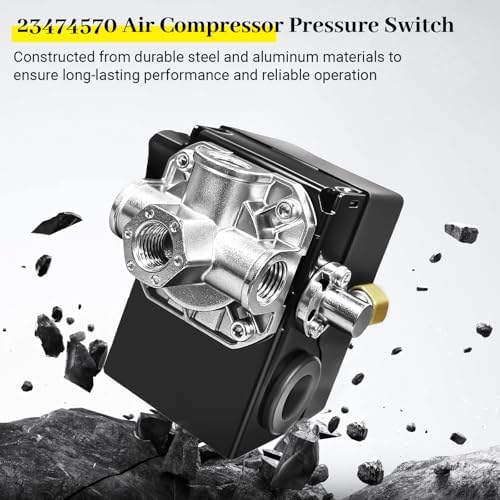 23474570 Pressure Switch Two Stage Compressor 5-7.5 HP 135-175 PSI