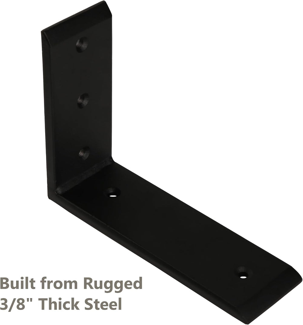 NEODROP 2-Pack 8 Inch Countertop Support Brackets, Heavy Duty L Brackets for ...