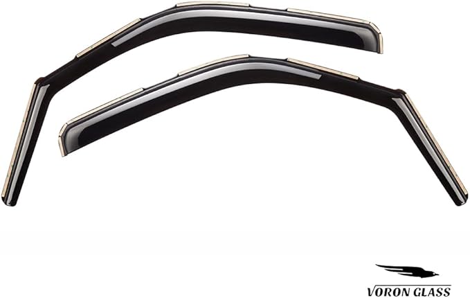 Voron Glass in-Channel Extra Durable Rain Guards (2 Pieces)