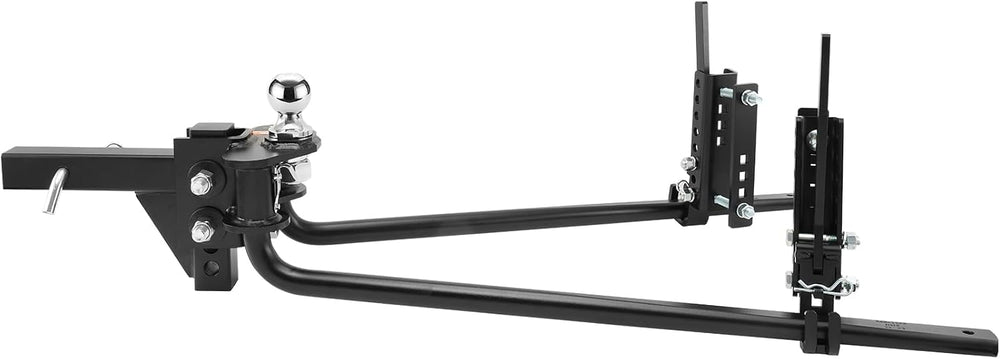 VEVOR Sway Control Weight Distribution Hitch, 1,500 lbs Capacity, Trailer Hit...
