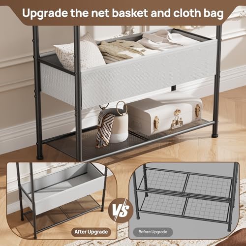 Golpart Freestanding Metal Garment Rack - Heavy Duty Coat & Clothes Hange...