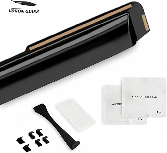Voron Glass in-Channel Extra Durable Rain Guards (4 Pieces)