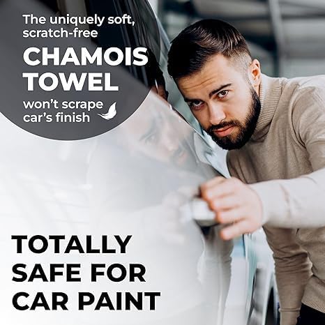 Premium XL Shammy Towel for Car (2pk)
