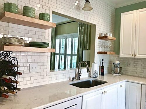 Slimline 12โ Floating Shelf Bracket, 150 LB Weight Capacity, Supports 1.5&quo...