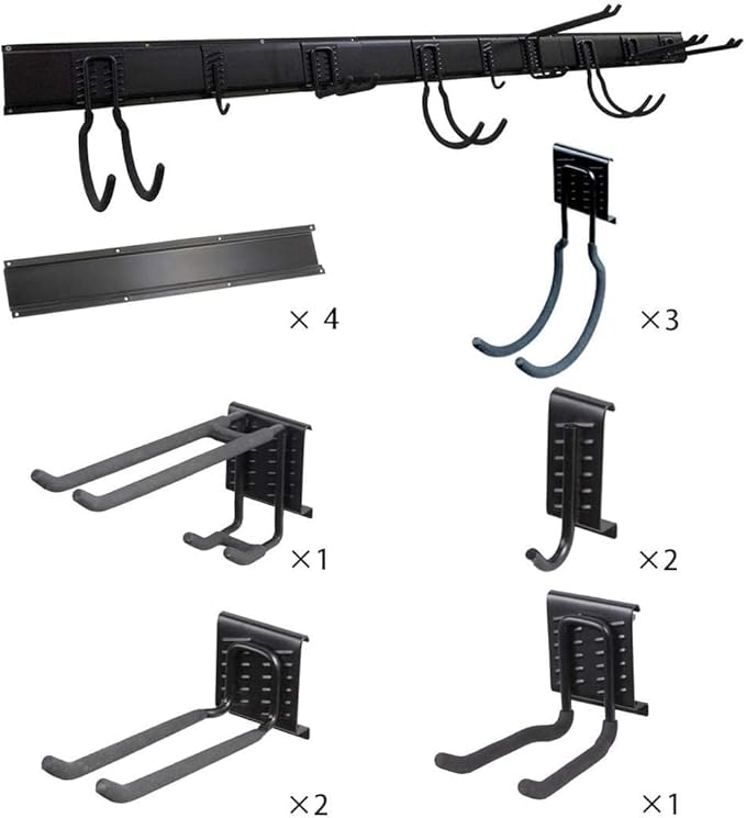 Ultrawall 13 PCS Tool Storage Rack, 64 Inches Adjustable Garage Organization