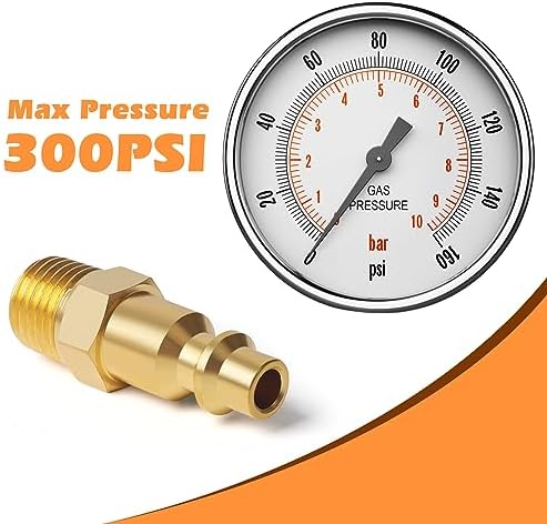 Industrial Air Coupling,1/4" NPT Plug and Air Hose Coulper,and FNPT Plug...