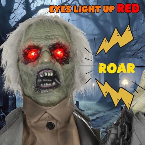 kemooie Halloween Animatronics Groundbreaker Zombie Decorations