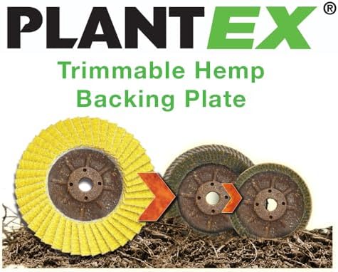 CS Unitec | 93520 | PLANTEX® SUNFIRE® Ceramic Trimmable Flap Disc, Eco-Friend...