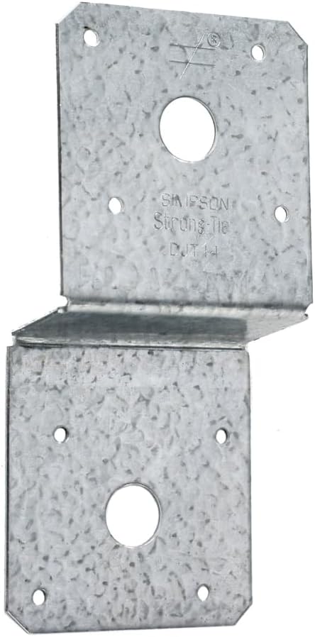 Simpson Strong-Tie DJT14Z DJT 14-Gauge ZMAX Galvanized Deck Joist Tie for 2X ...