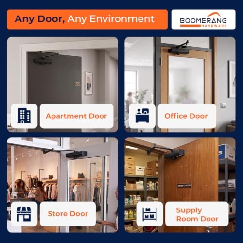 Boomerang D703 Medium-Duty Designer Auto Commercial Door Closer