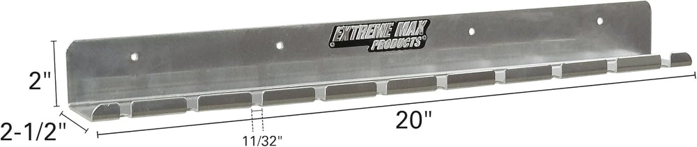 Extreme Max 5001.6059 Pneumatic Air Tool Rack Holder for Enclosed Race Traile...