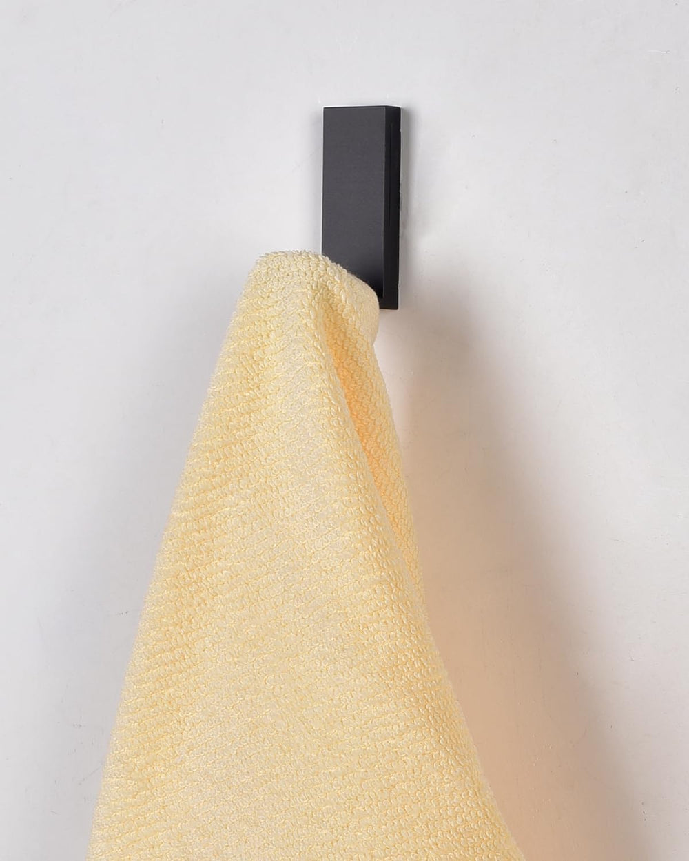 Coat Hooks Wall Mounted Towel Holder Robe Hanger 3 Pack Black